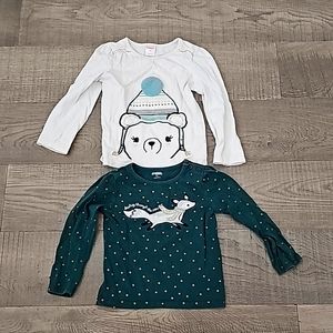 Gymboree size 3t long sleeve shirts
